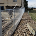 PVC/Galvanized Chain Link Mesh As Building Fence